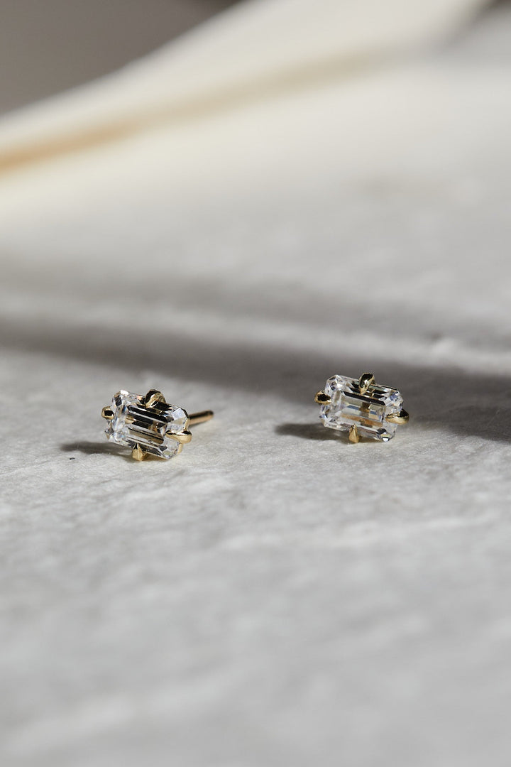 Emerald Studs