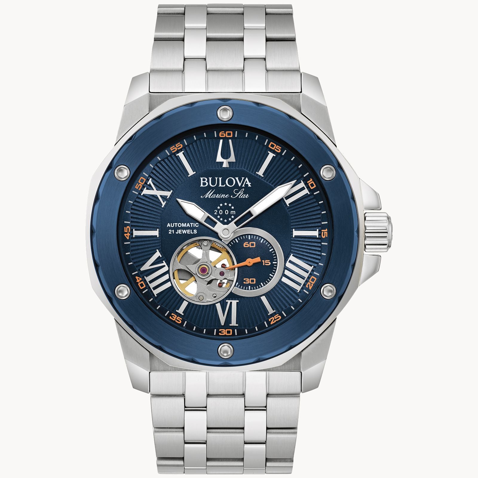BULOVA AUTOMATIC BLUE DIAL 