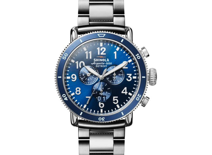 SHINOLA: RUNWELL SPORT BLUE