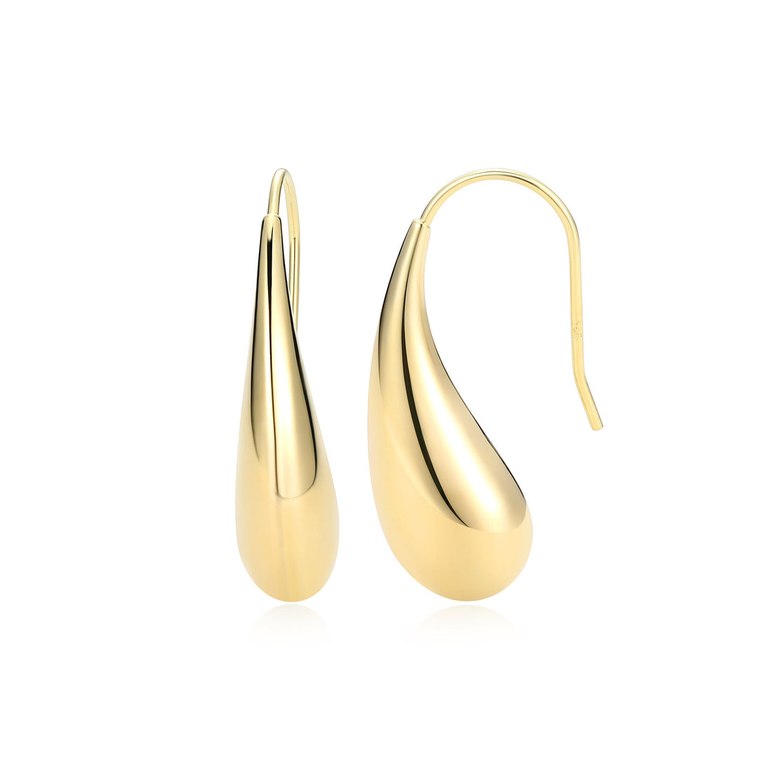 10KT GOLD PLATED OVER STERLING EARRINGS