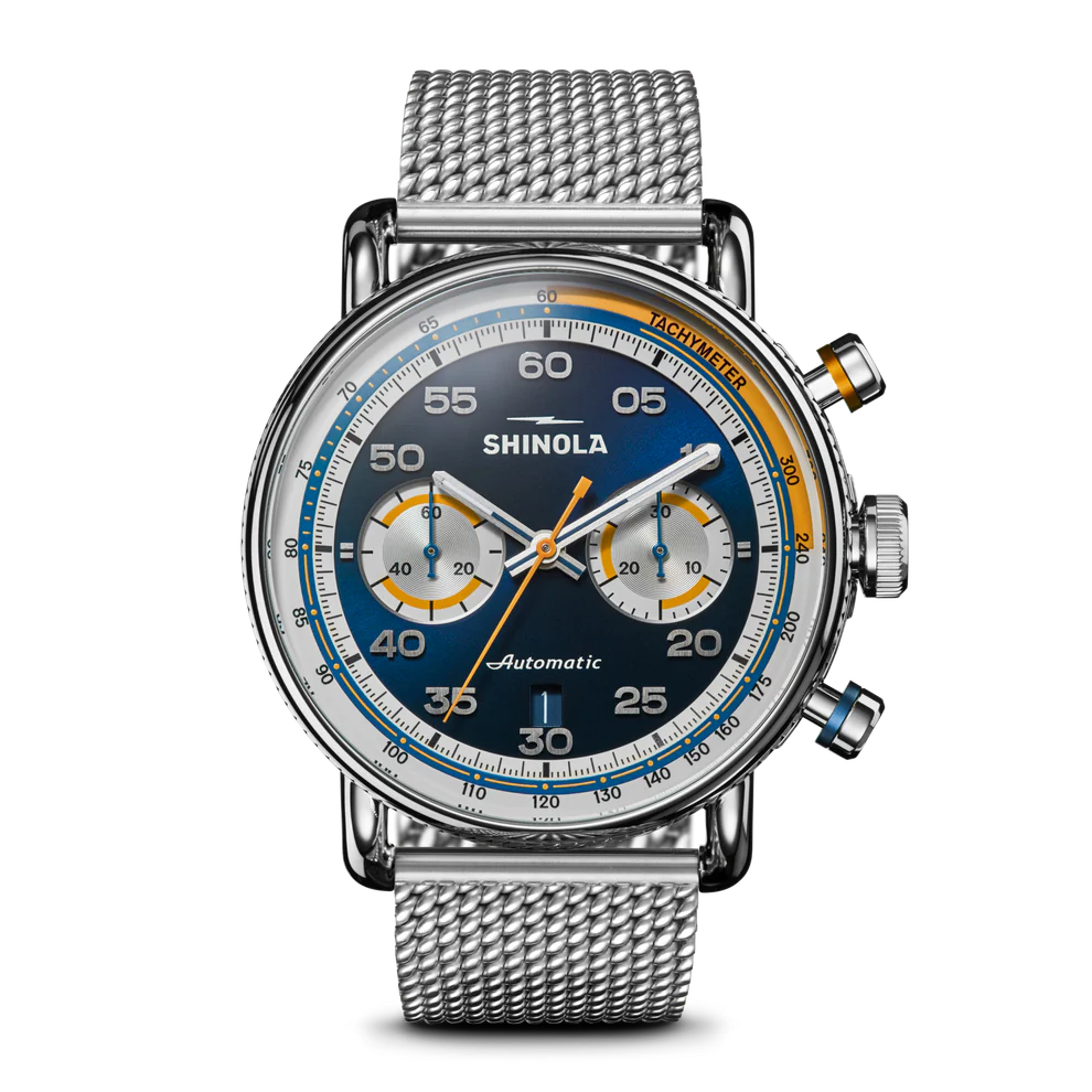 SHINOLA SPEEDWAY STEEL STRAP 