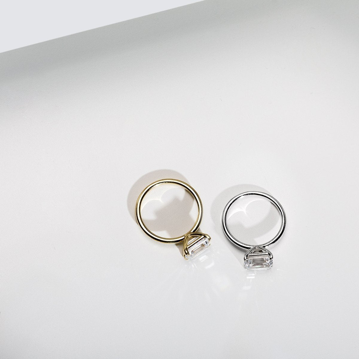 East-West Engagement Ring