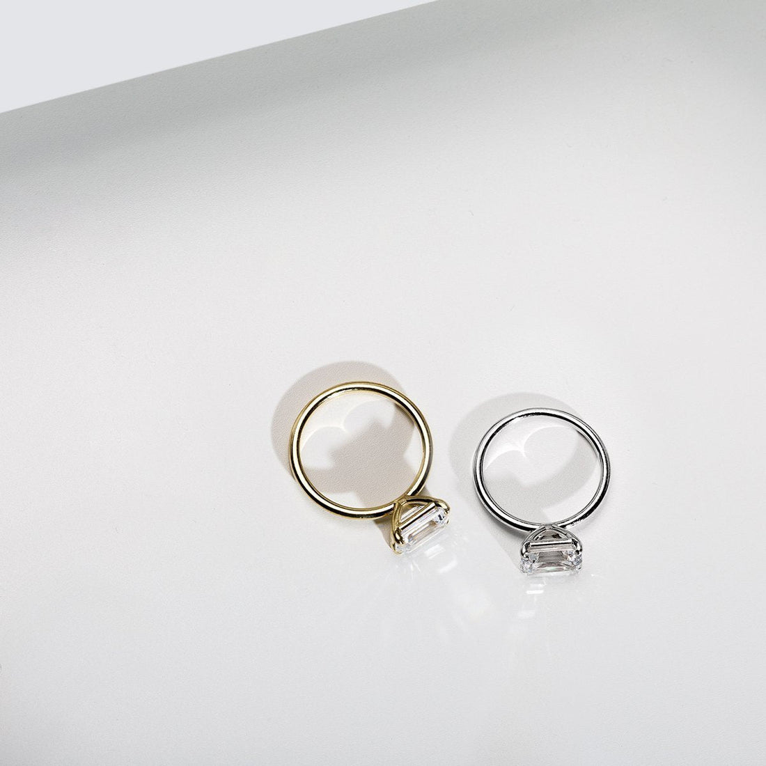 East-West Engagement Ring