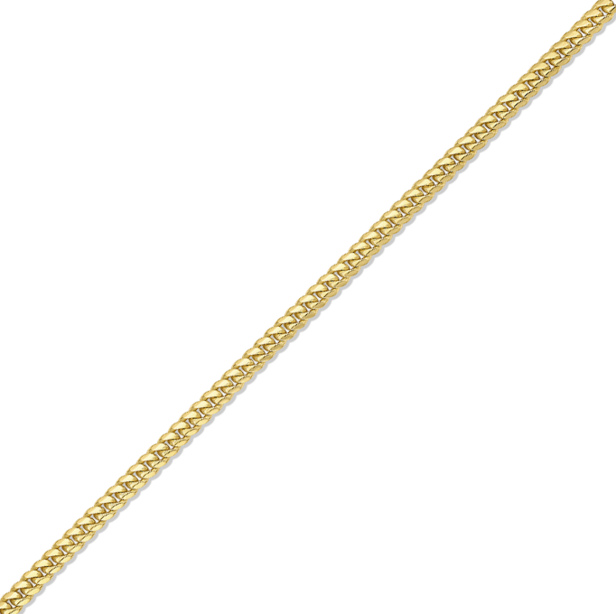5mm Flat Miami Cuban Link Necklace | 10K Yellow Gold | 22 Inch | Box Clasp | 399-150-22 - Brownee Jewelers