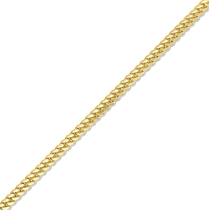 7mm Concave Miami Cuban Link Bracelet | 10K Yellow Gold | 8.5 Inch | Box Clasp | 399-210-85 - Brownee Jewelers