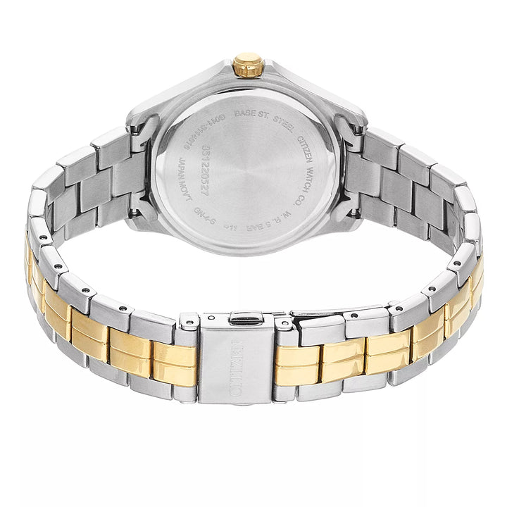 Citizen Ladies Two-Tone Stainless Steel Watch | Silver Dial | EU6084-57A - Brownee Jewelers