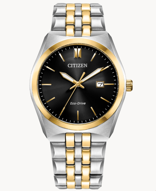 A classic timepiece is always in style in the Corso men’s watch from Citizen