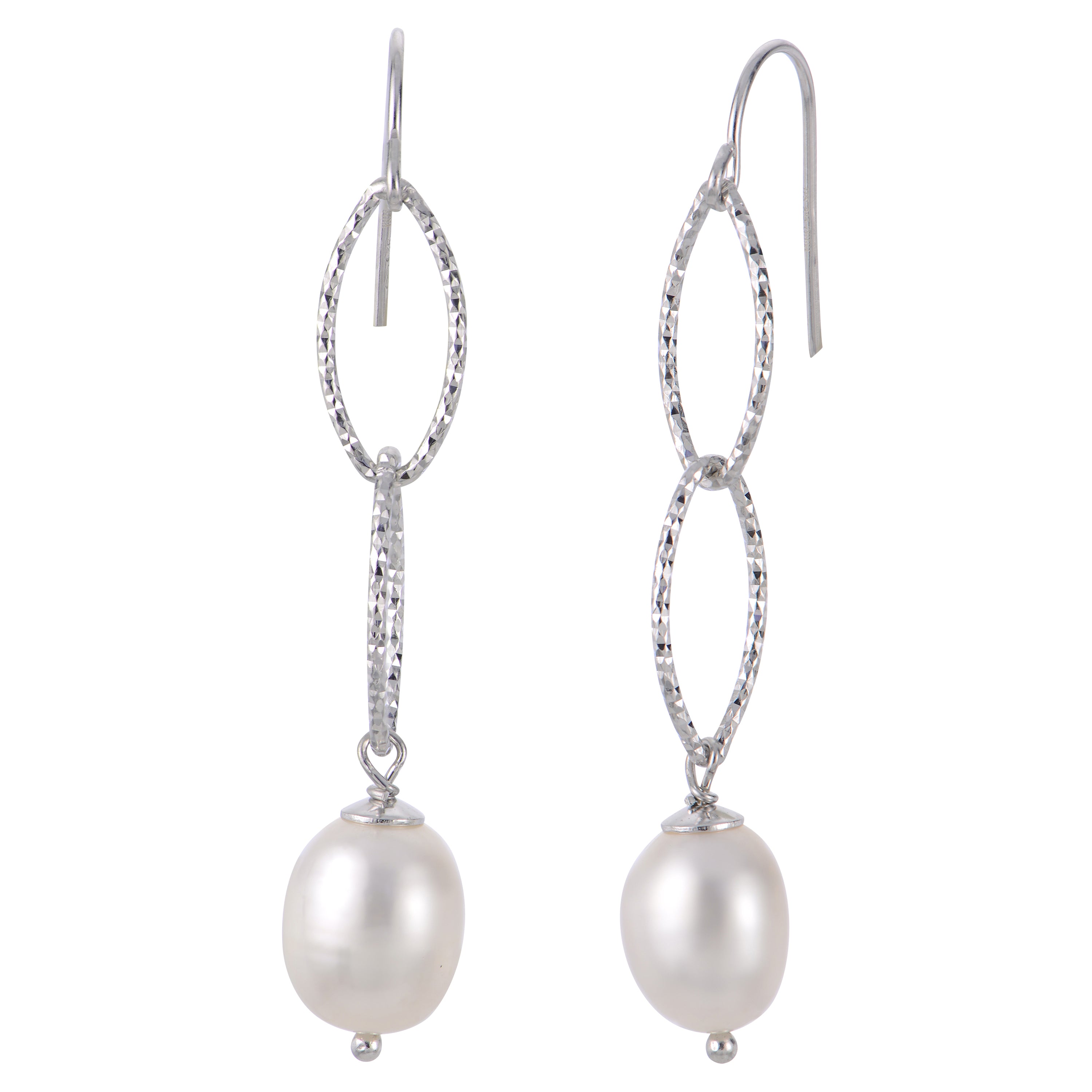 Freshwater Cultured Pearl Dangle Earrings