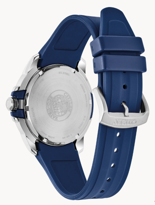 Take action and show your inner drive with the sporty styling of the CITIZEN AR, powered by light with Eco-Drive technology.