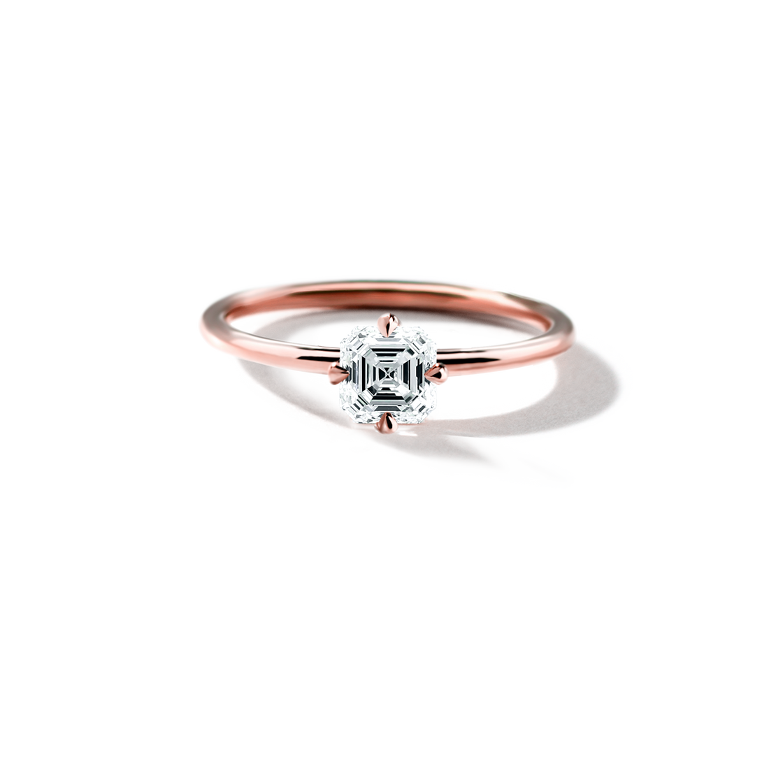 Solitaire Diamond Engagement Ring
