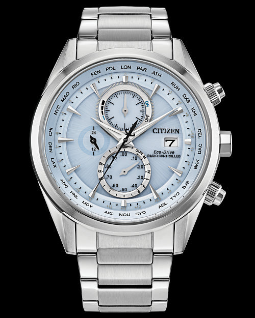 Innovative technology once again meets elevated chronograph styling in Citizen's latest: the new AT8260