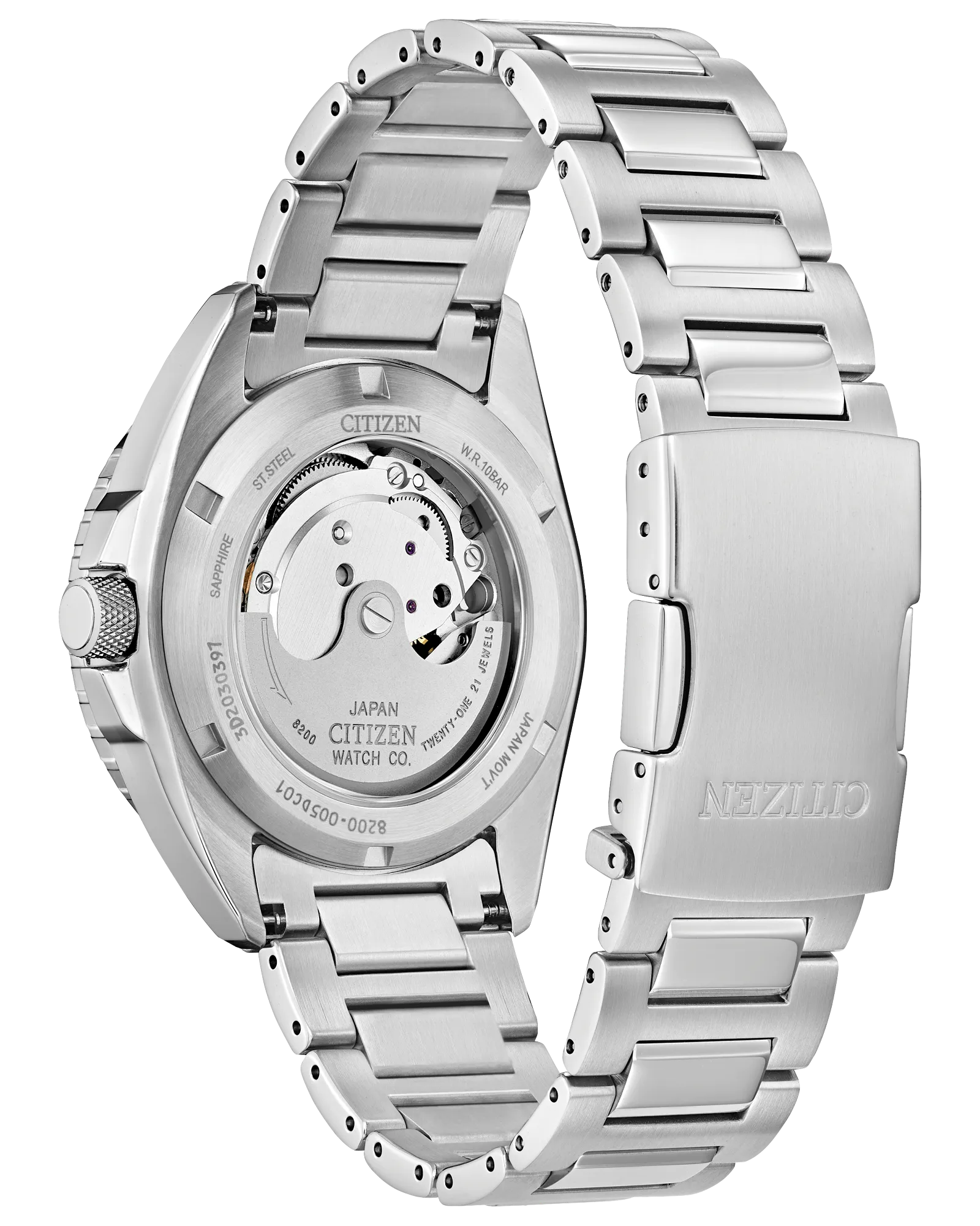 Citizen Sport Automatic | Automatic Blue Dial Watch | Stainless Steel | WR100 Bracelet Watch | Men’s Diver Style - Brownee Jewelers
