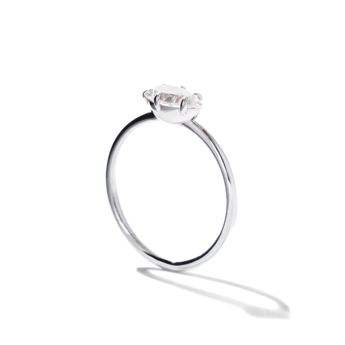 East-West Engagement Ring