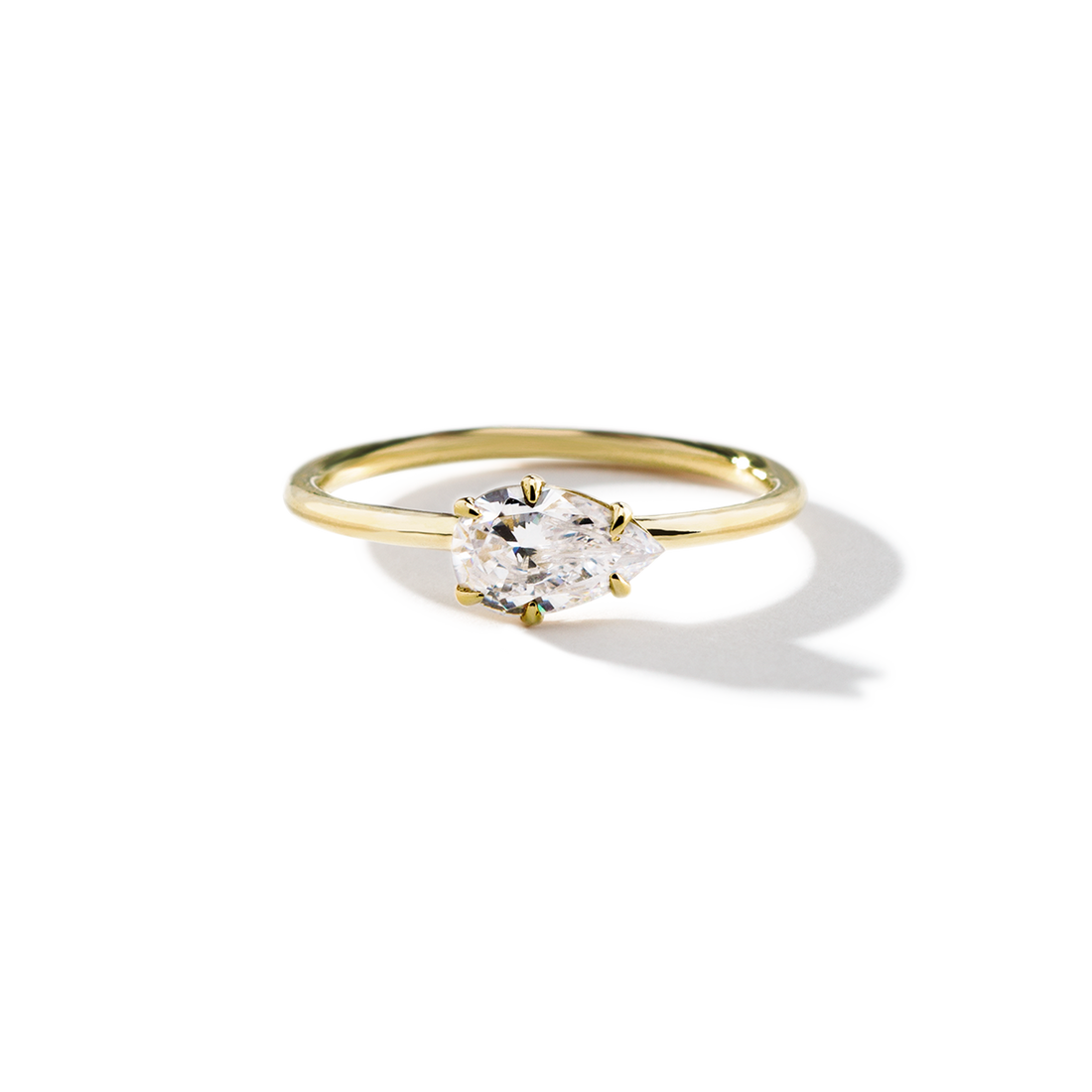 East-West Engagement Ring