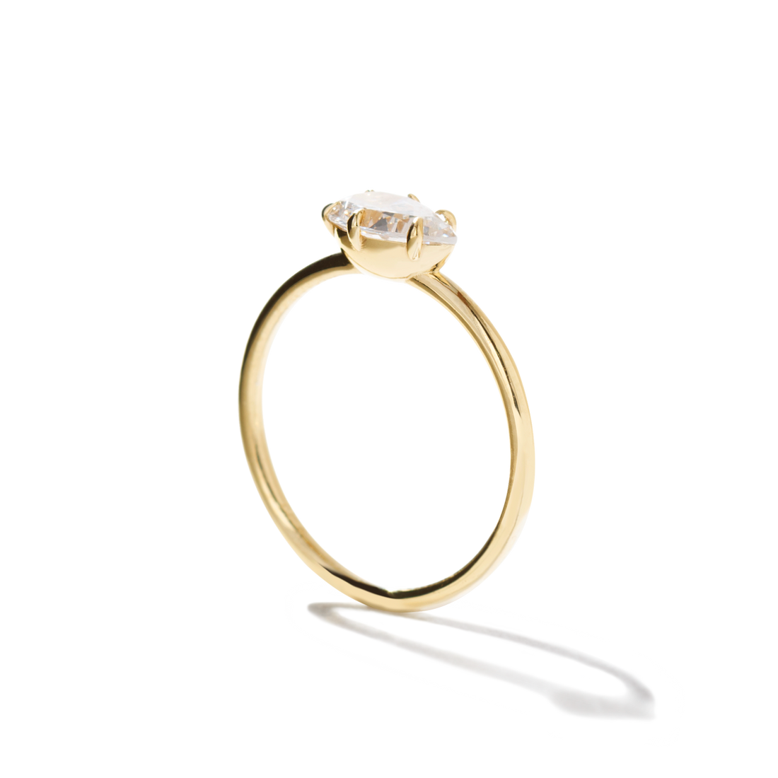 East-West Engagement Ring
