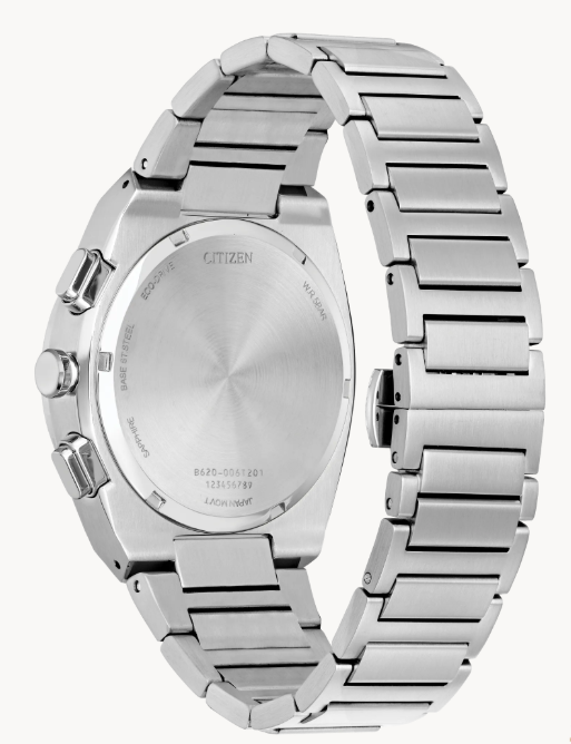 The Citizen Axiom SC features a sophisticated blend of sports watch aesthetics with refined styling for the ultimate workday to weekend watch to wear.