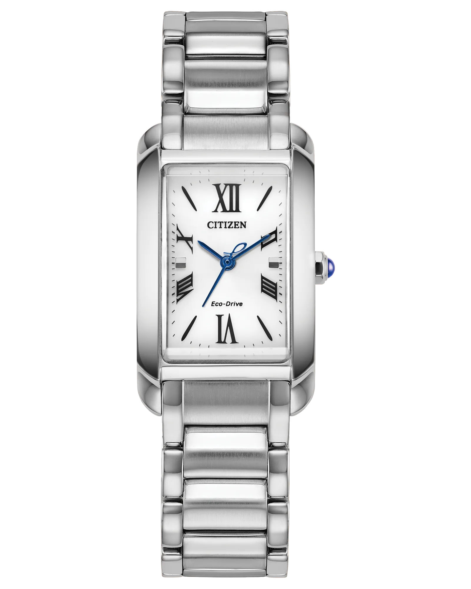 Citizen L Bianca | Citizen Eco-Drive Ladies Watch | Stainless Steel | White Dial Roman Numeral | WR50 | EW5620-55A - Brownee Jewelers