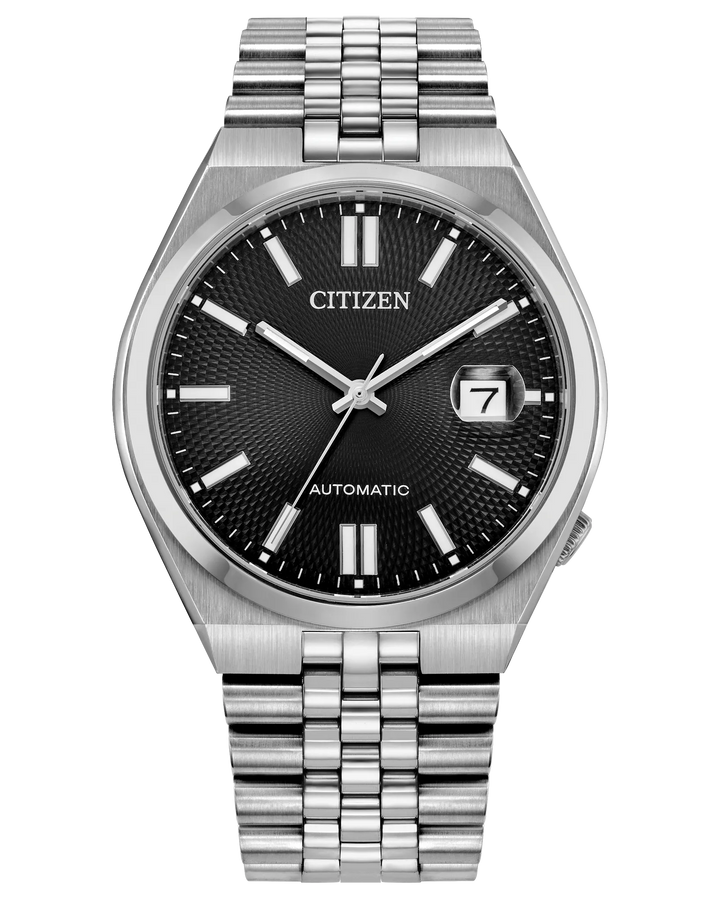 Citizen Tsuyosa 60 | Automatic Black Dial Watch | Stainless Steel | WR50 Bracelet Watch | Men’s Classic Design - Brownee Jewelers