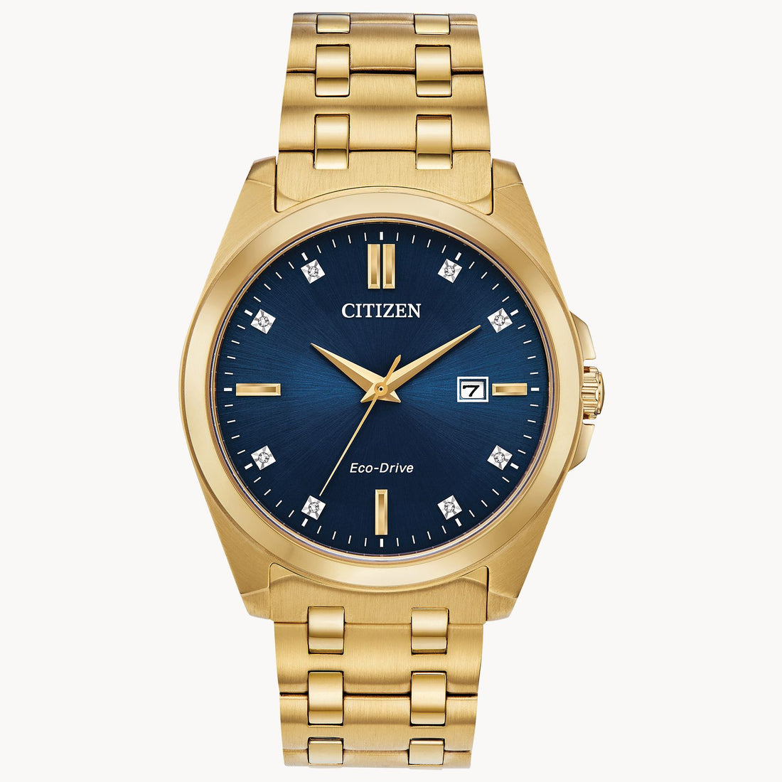 This Citizen Peyten collection offers timepieces that are accented with vibrant diamond hour markers in a combination of functional simplicity with a touch of elegance.