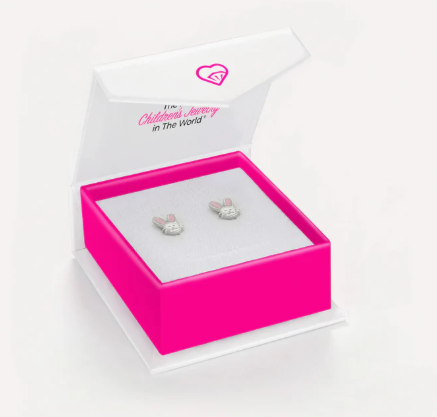 BUNNY ENAMEL EARRINGS