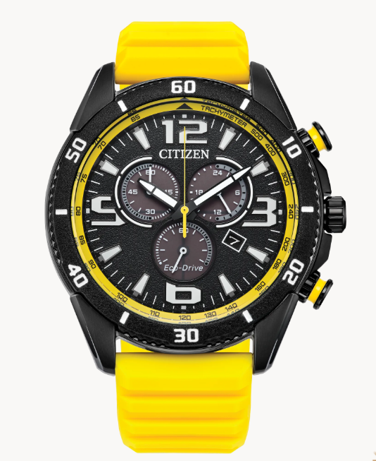 Bold and sporty, the Brycen chronograph is ready for any adventure