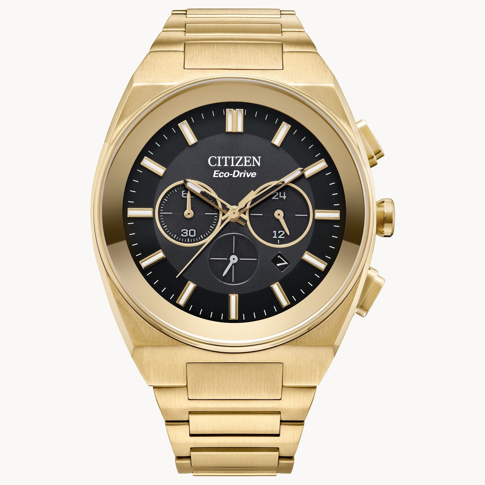 Citizen Axiom SC | Men's Eco-Drive Chronograph Watch | Gold-Tone