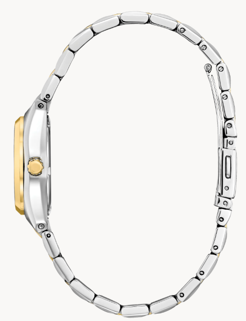 A classic timepiece is always in style in the Corso women’s timepiece from Citizen