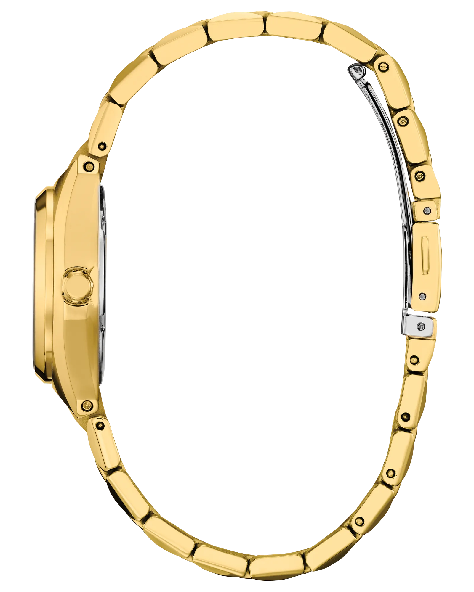 Citizen Corso | Eco-Drive Ladies Watch | Gold-Tone Stainless Steel | Black Dial | Date Display | WR100 Sport Classic - Brownee Jewelers