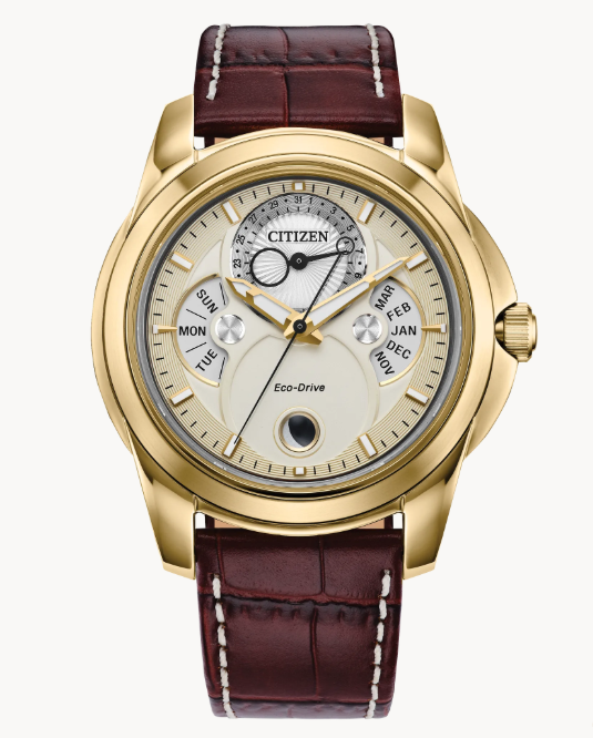 Bring sophistication to your day with the new Calendrier timepiece.