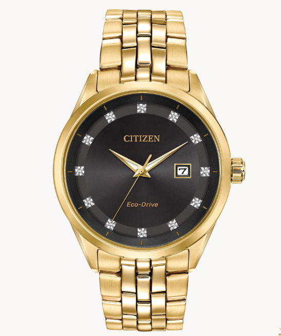 This CITIZEN Corso collection offers timepieces accented with vibrant diamond hour markers in a combination of functional simplicity and a touch of elegance; all powered by any light with Eco-Drive technology, not just solar.