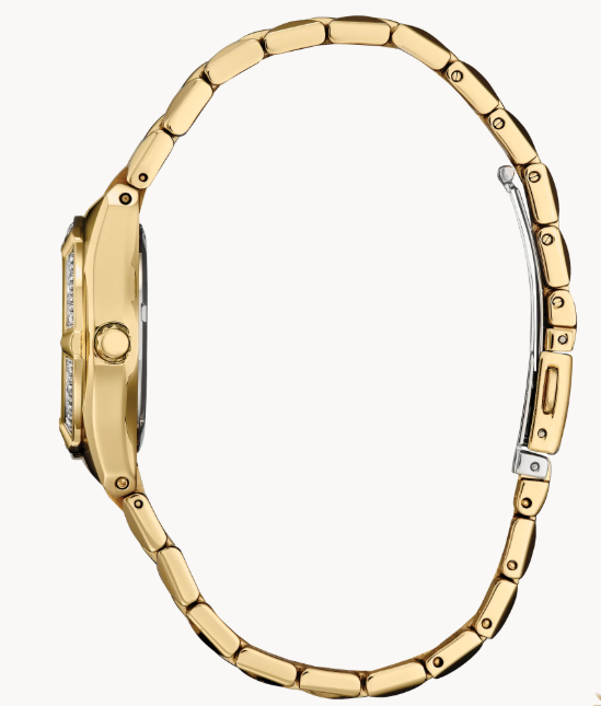 A classic timepiece is always in style in the Corso ladies' watch from Citizen, now with an added touch of sparkle