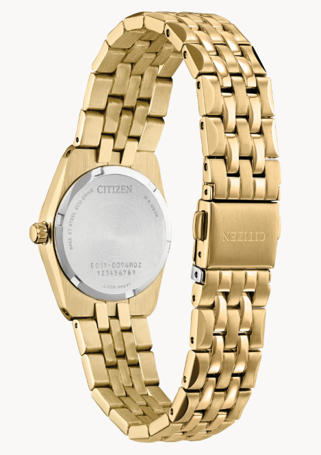 A classic timepiece is always in style in the Corso ladies' watch from Citizen, now with an added touch of sparkle