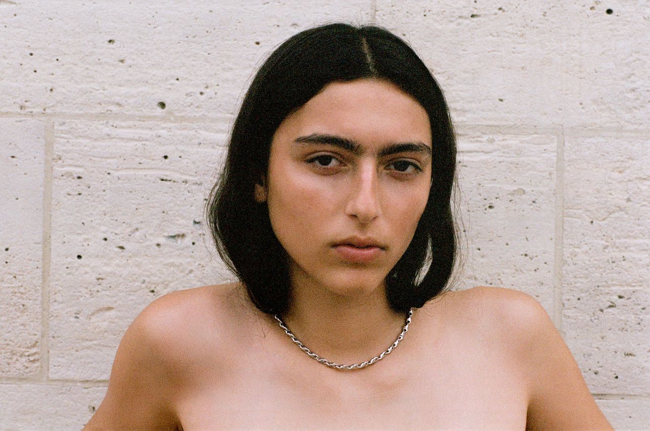 DAHLIA NECKLACE, SILVER