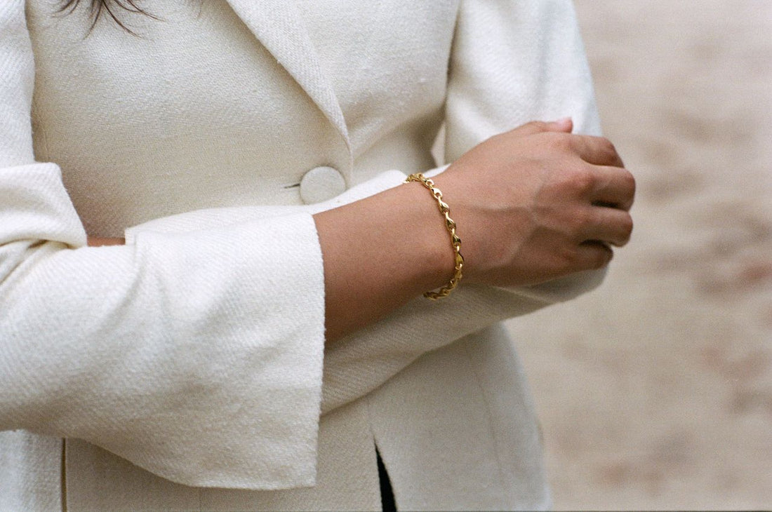 DAHLIA BRACELET, SILVER