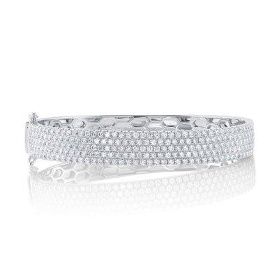 Diamond Pavé Bangle Bracelet