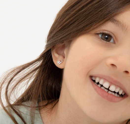 ENAMELED DINOSAUR EARRINGS 