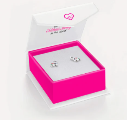 ENAMELED DINOSAUR EARRINGS 