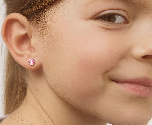 ENAMEL CUPCAKE EARRINGS