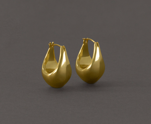 EVERYDAY HOOPS, GOLD