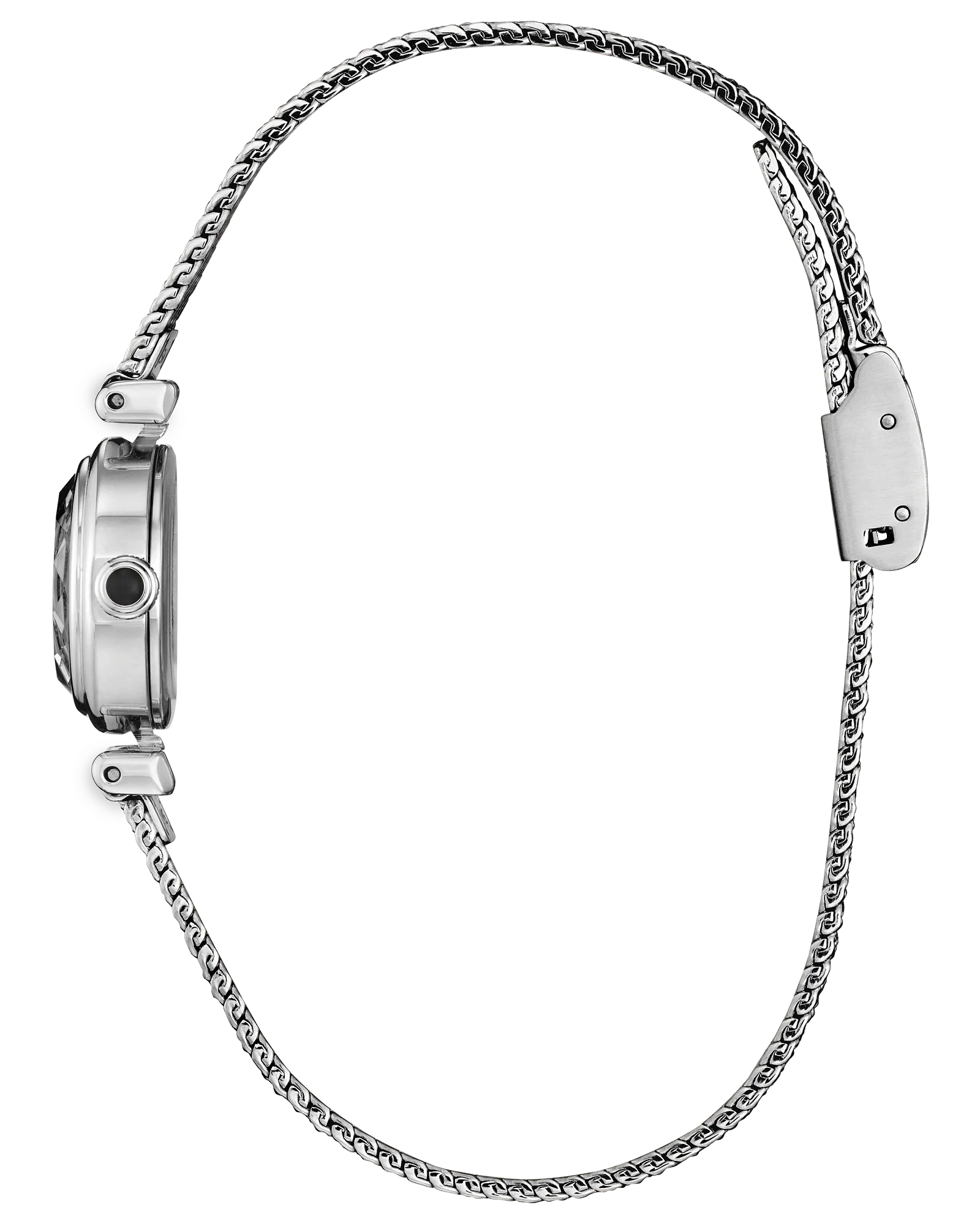 Fio | Citizen Eco-Drive Ladies Watch | Stainless Steel Mesh Bracelet | Light Blue Dial | WR100 Classic - Brownee Jewelers
