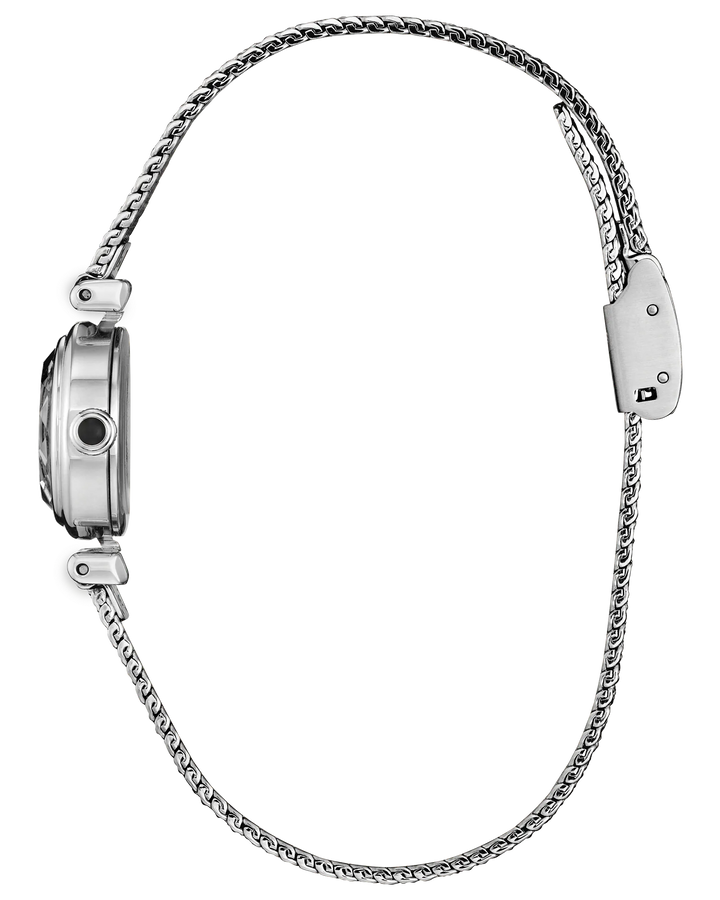 Fio | Citizen Eco-Drive Ladies Watch | Stainless Steel Mesh Bracelet | Light Blue Dial | WR100 Classic - Brownee Jewelers