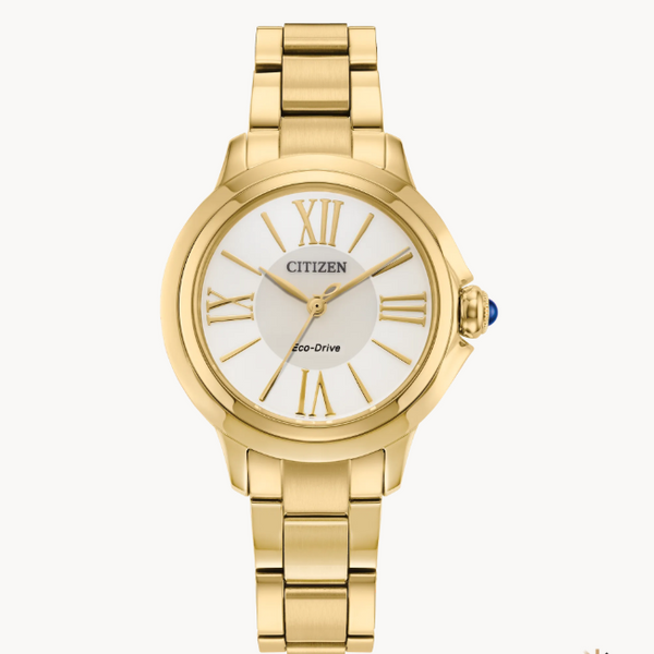 Citizen L Ceci | Women's Eco-Drive Gold-Tone Stainless Steel Watch