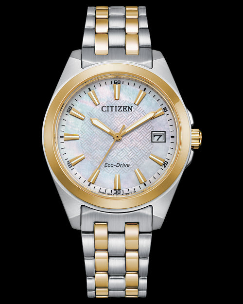 This classic timepiece from Citizen is a popular women’s watch that will never go out of style