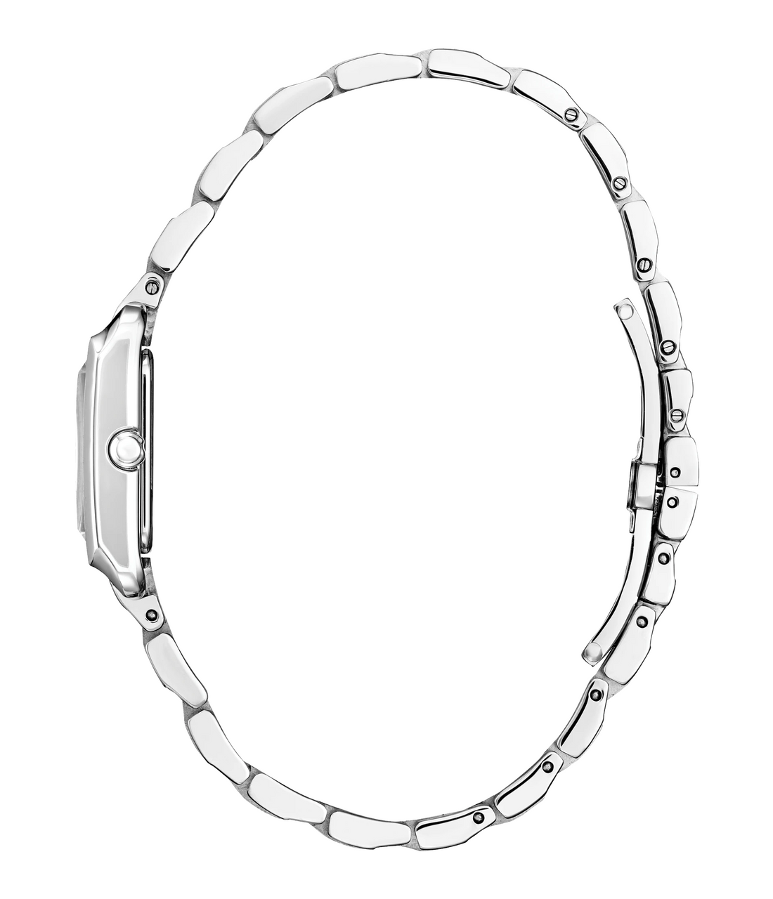Citizen L Bianca | Women’s Eco-Drive Watch | Stainless Steel | White Dial | Bracelet | Rectangular Case | EW5600-52D - Brownee Jewelers