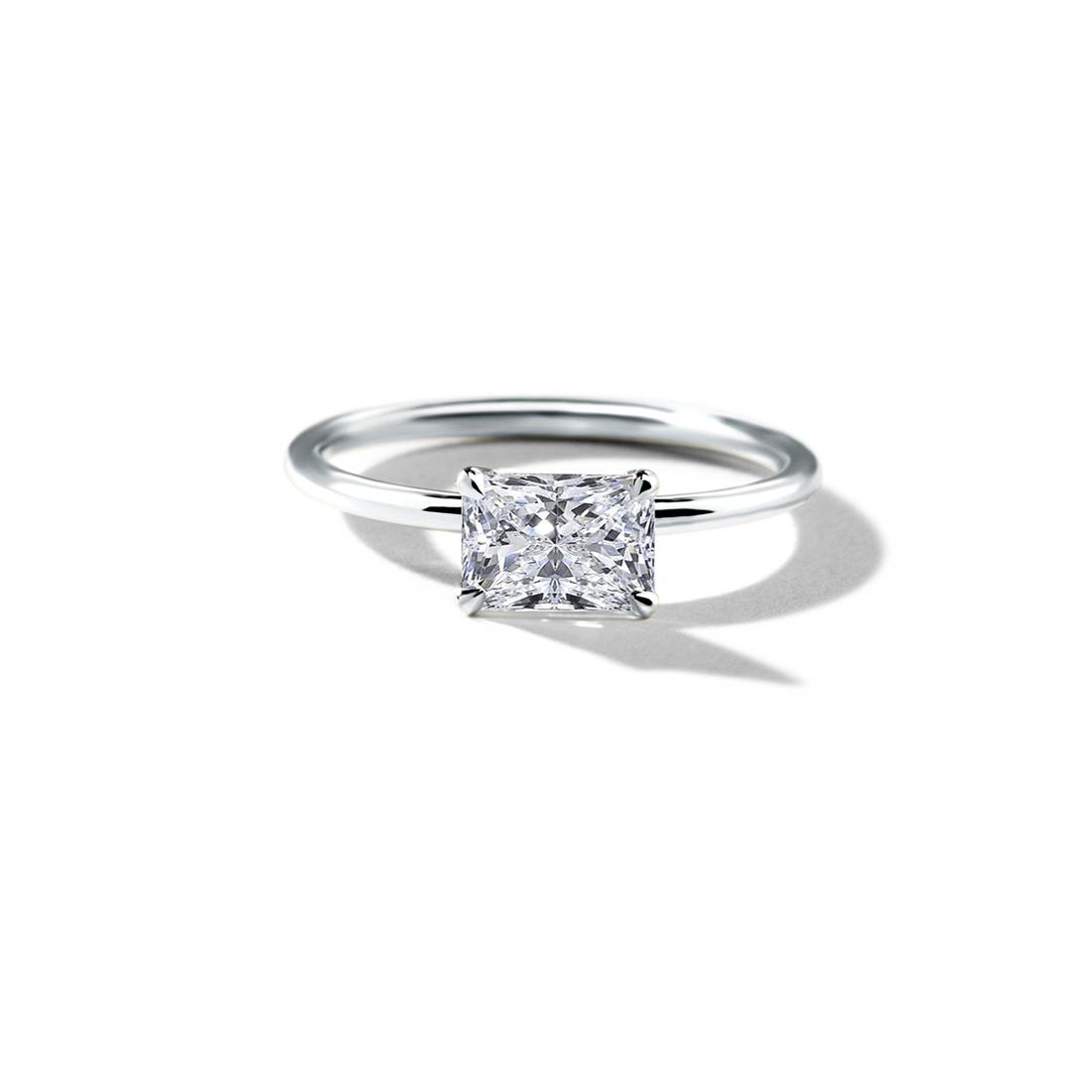 East-West Pixie Engagement Ring