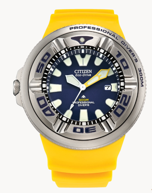 Explore the deepest depths with Citizen’s newest Promaster Dive with water resistance up to 300 meters