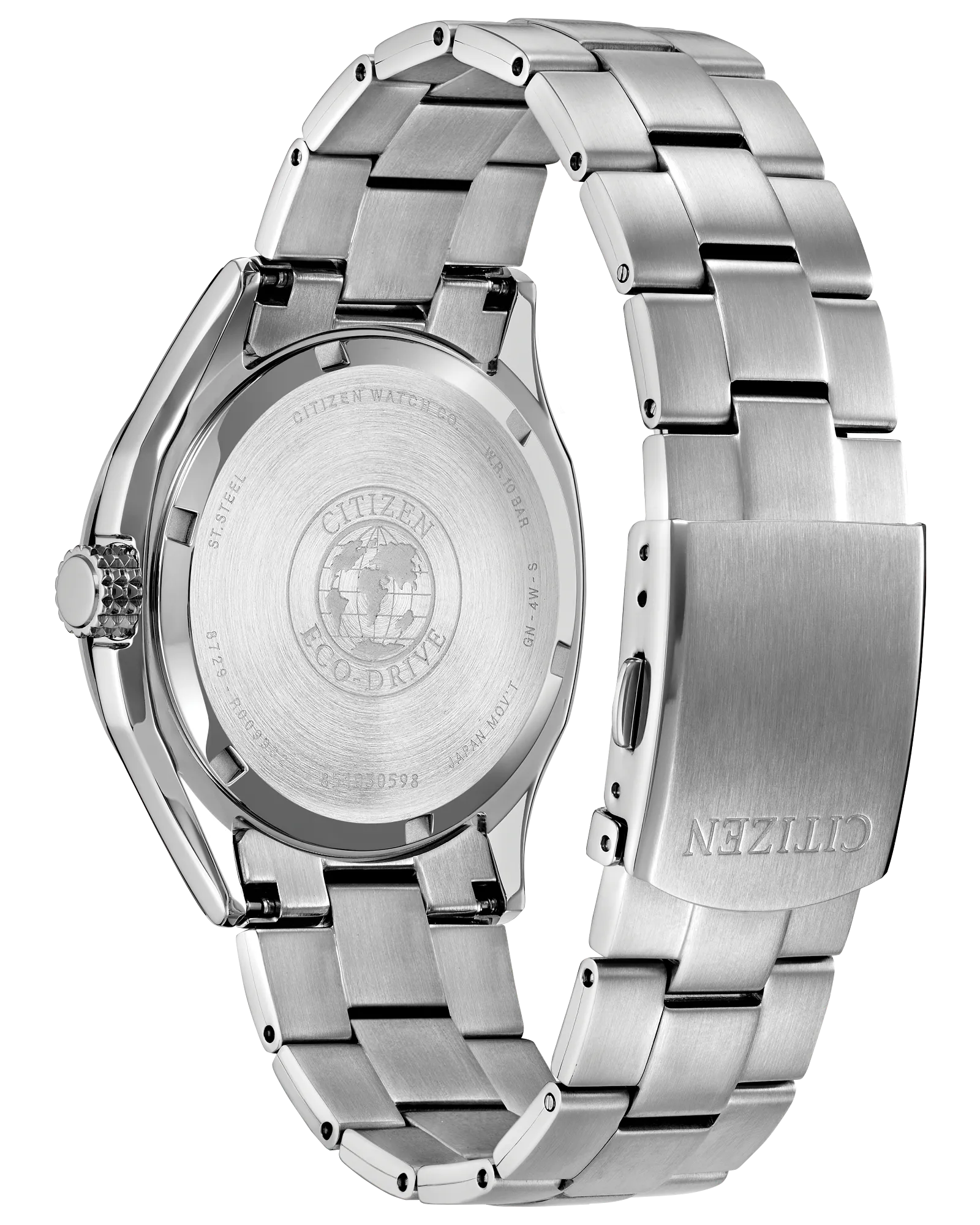 Terra Force | Citizen Eco-Drive Green Dial Watch | Stainless Steel | WR100 Bracelet Watch | Men’s Field Style Design - Brownee Jewelers