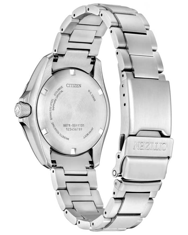 Promaster Land GMT | Citizen Eco-Drive GMT Red Dial Watch | Stainless Steel | WR200 Bracelet Watch | Men’s Adventure Sport Design | BJ7150-50W - Brownee Jewelers