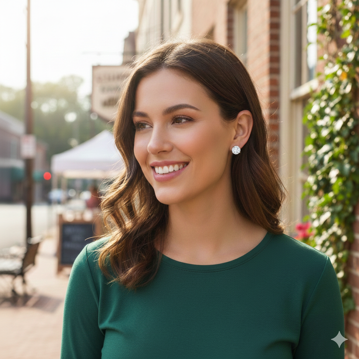 Timeless and elegant, these 4 CTW 4-Prong Solitaire Stud Earrings are perfect for everyday sophistication.