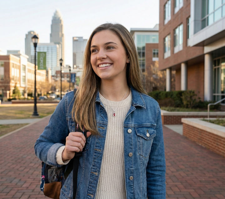 Ruby Diamond Halo Pendant